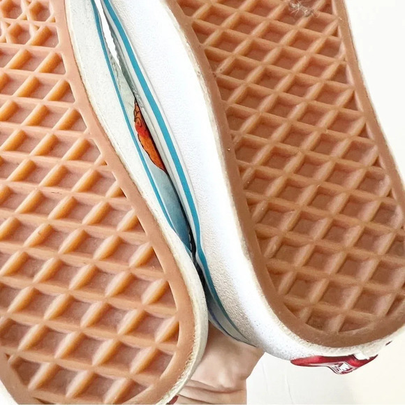 Vans X ONE PIECE Colab Devil Fruit Printed Canvas Classics Womens Size 5 Men 3.5 - Picture 15 of 16